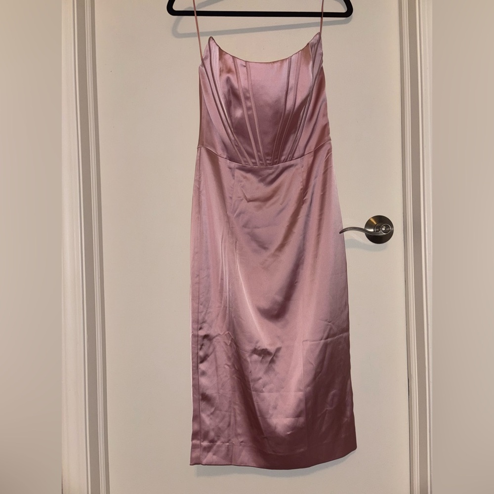 Dress the Population Cosette Satin Dress size M - Picture 5 of 7